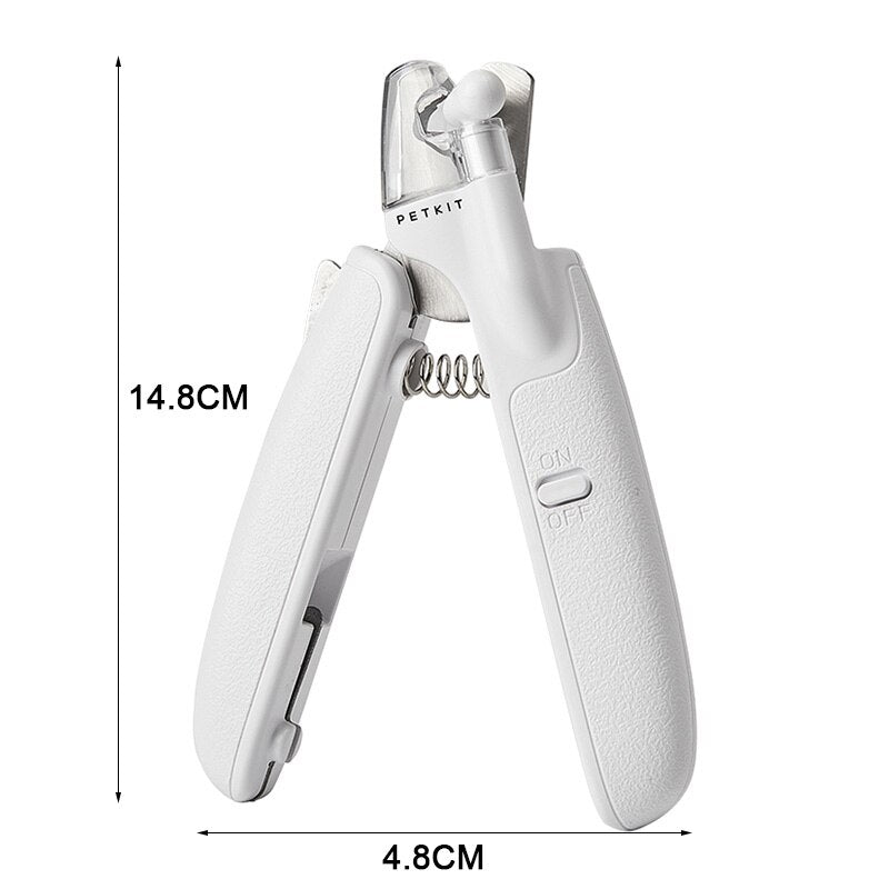 PETKIT Sicherheits-Nagelknipser mit LED-Beleuchtung
