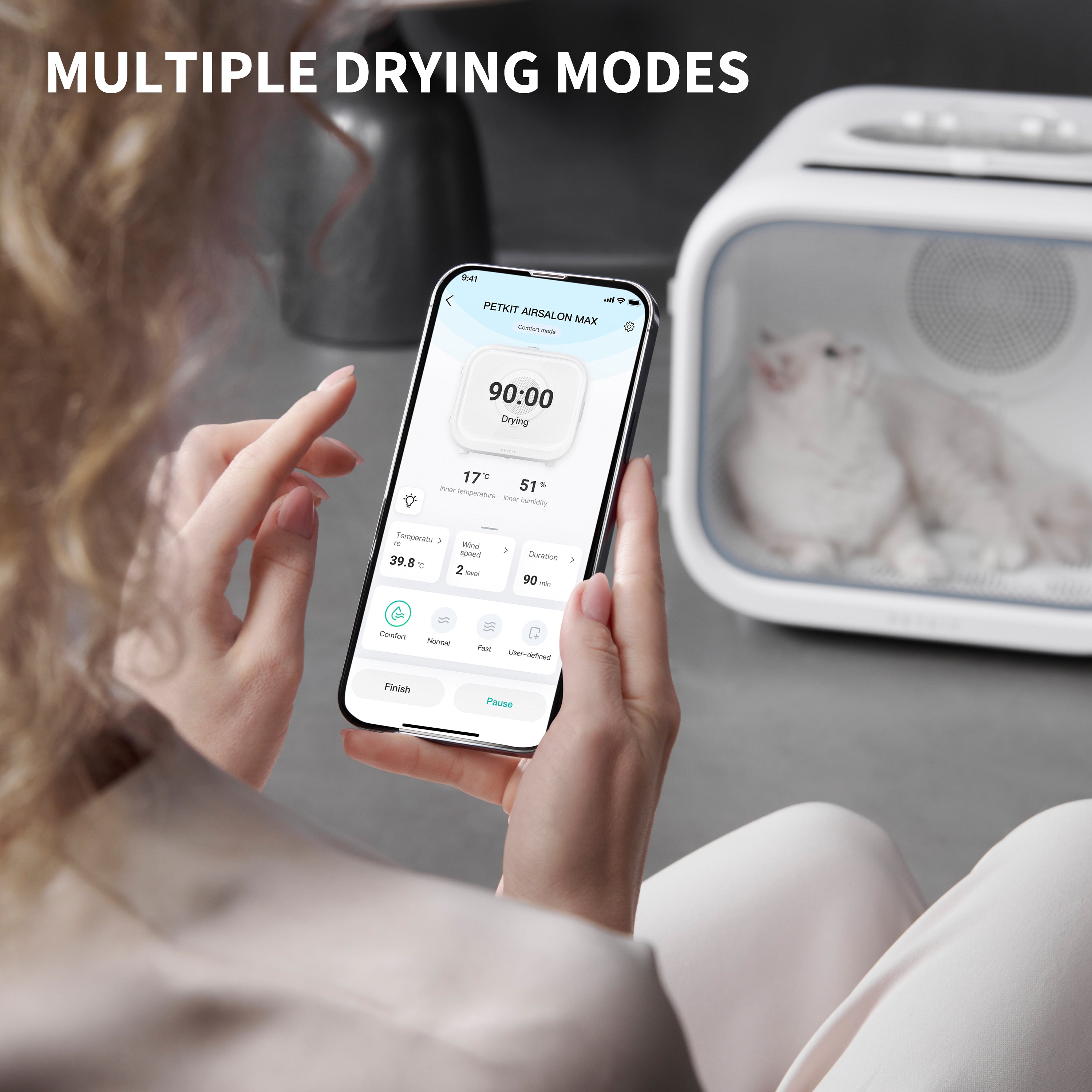 AirSalon MAX Pro - Smart Trockner für Haustiere