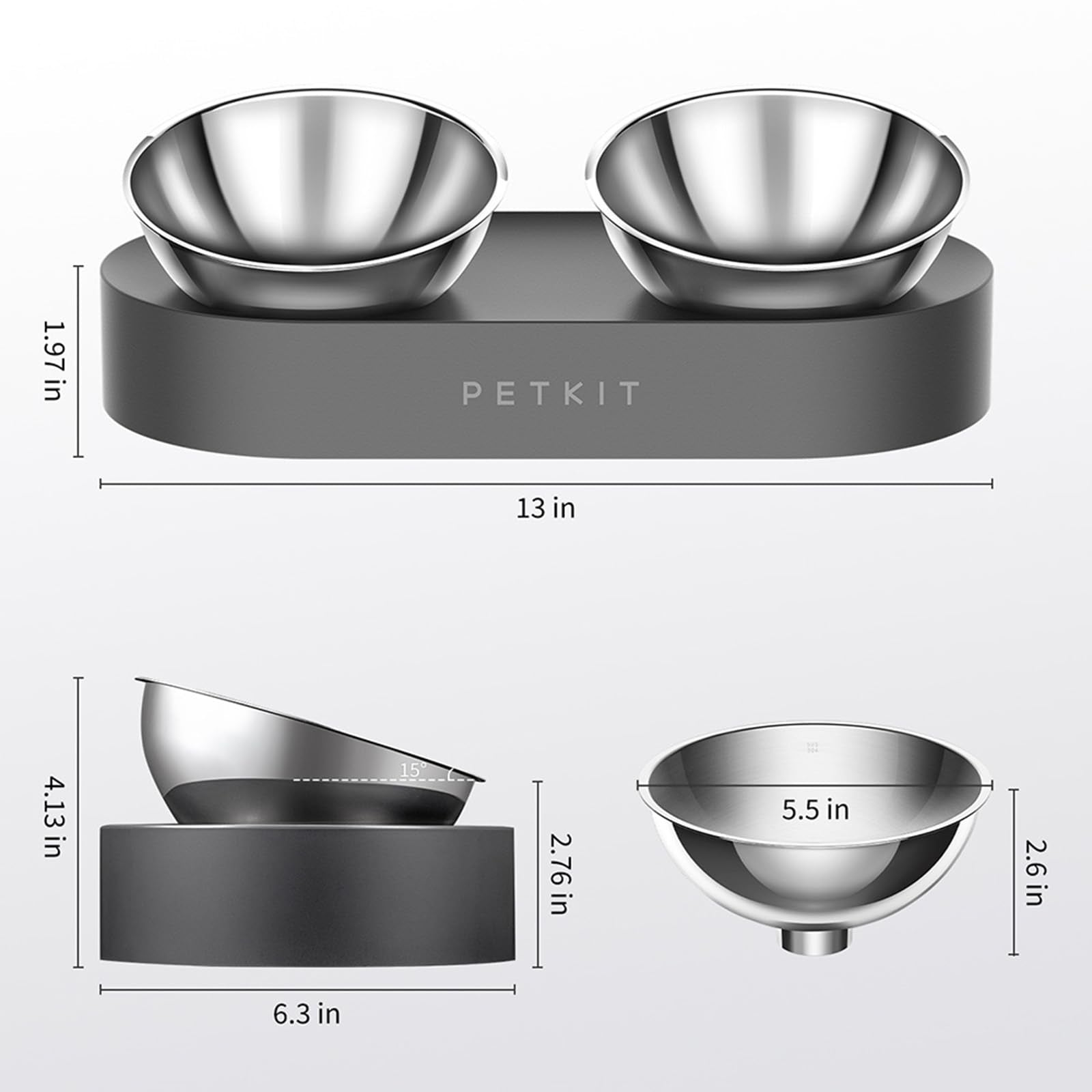 PETKIT Nano-Metall Futternapf