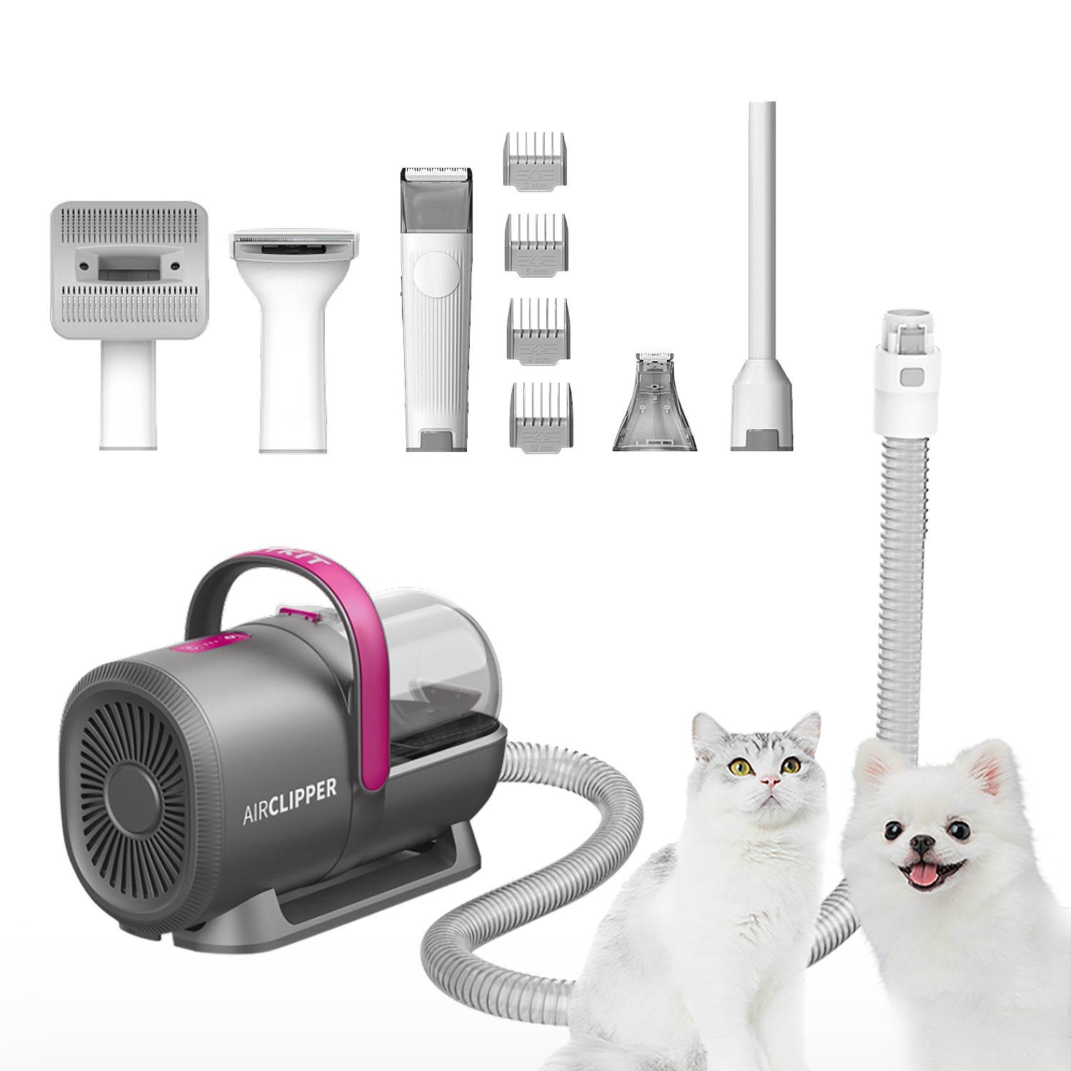 PETKIT AIRCLIPPER 5-in-1 ペット用グルーミングキット PETKIT Grooming 5-in-1 Pflegeset für Haustiere (AirClipper)